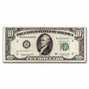 1950-C* (B-New York) $10 FRN XF (Fr#2013-B*) Star Note