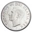 1950 Canada Silver 50 Cents George VI AU