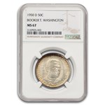 1950-D Booker T. Washington Half Dollar MS-67 NGC