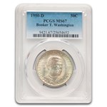 1950-D Booker T. Washington Half Dollar MS-67 PCGS