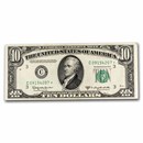 1950-D* (C-Philadelphia) $10 FRN XF (Fr#2014-C*) Star Note