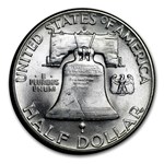 1950-D Franklin Half Dollar BU