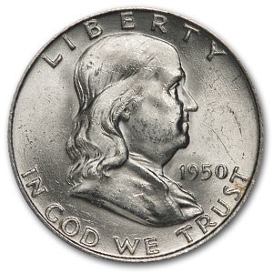 1950-D Franklin Half Dollar MS-63 (FBL) 1950-D Franklin Half Dollar MS-63 (FBL)