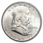 1950-D Franklin Half Dollar MS-64 PCGS