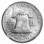 1950-D Franklin Half Dollar MS-65 NGC (FBL)