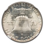 1950-D Franklin Half Dollar MS-67 NGC (FBL)