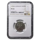 1950-D Germany Mark PF-65 NGC