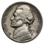 1950-D Jefferson Nickel 40-Coin Roll Avg Circ