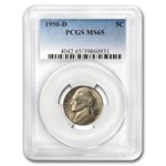 1950-D Jefferson Nickel MS-65 PCGS