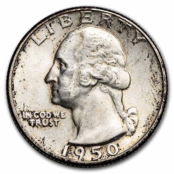 1950-D Washington Quarter AU 1950-D Washington Quarter AU