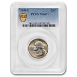 1950-D Washington Quarter MS-67+ PCGS