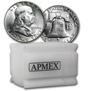1950 Franklin Half Dollar 20-Coin Roll BU
