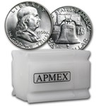 1950 Franklin Half Dollar 20-Coin Roll BU