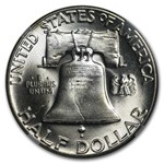 1950 Franklin Half Dollar MS-64 NGC (FBL)