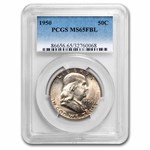 1950 Franklin Half Dollar MS-65 PCGS (FBL)