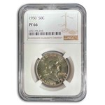 1950 Franklin Half Dollar PF-66 NGC