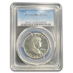 1950 Franklin Half Dollar PR-64 Cameo PCGS