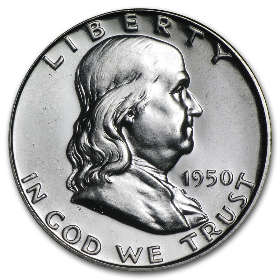 1950 Franklin Half Dollar Proof