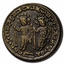 1950 India Temple Token XF