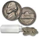 1950 Jefferson Nickel 40-Coin Roll Avg Circ