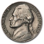 1950 Jefferson Nickel Avg Circ