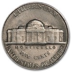 1950 Jefferson Nickel Avg Circ
