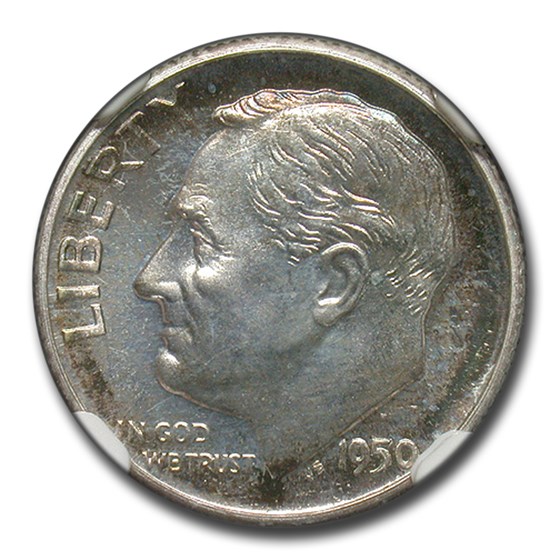 1950 Roosevelt Dime PF-68 NGC 1950 Roosevelt Dime PF-68 NGC