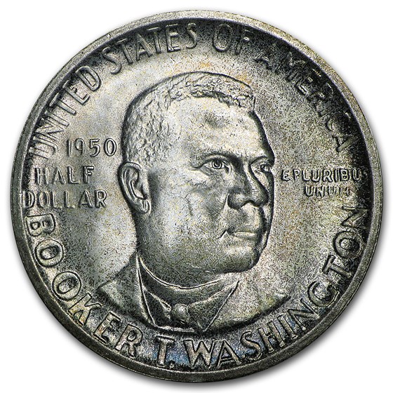 1950-S Booker T. Washington Half BU 1950-S Booker T. Washington Half BU