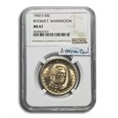 1950-S Booker T. Washington Half Dollar MS-67 NGC