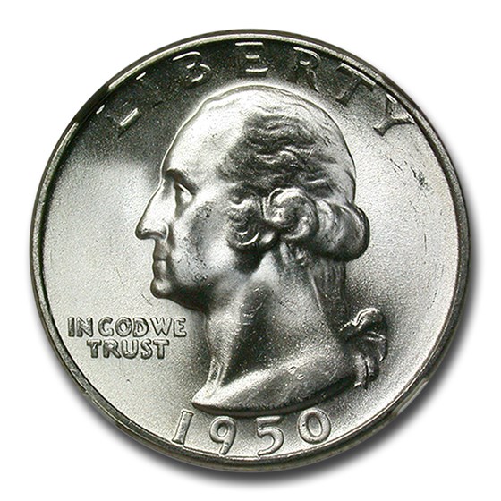 1950-S Washington Quarter MS-67 NGC 1950-S Washington Quarter MS-67 NGC