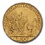 1950 Vatican City Gold 100 Lire Pope Pius XII MS-65 NGC
