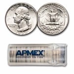 1950 Washington Quarter 40-Coin Roll BU