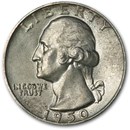 1950 Washington Quarter AU