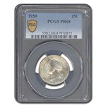 1950 Washington Quarter PR-68 PCGS