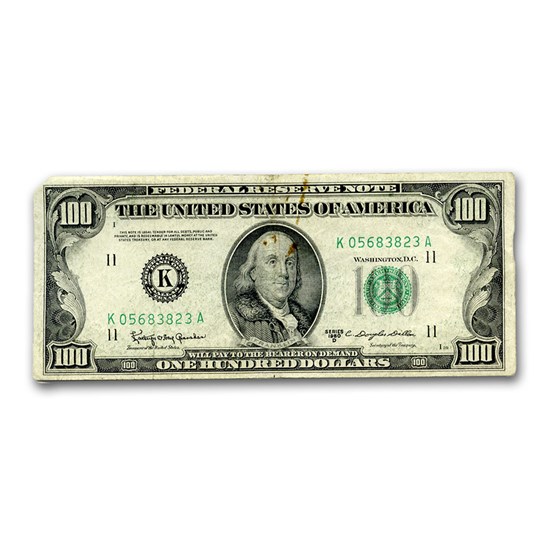 1950s $100 FRN Cull/Good
