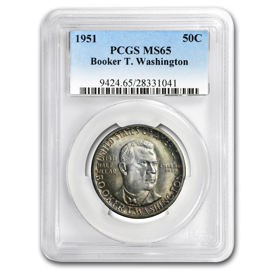 1951 Booker T. Washington Half MS-65 PCGS