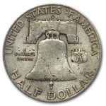 1951-D Franklin Half Dollar Fine/XF