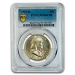 1951-D Franklin Half Dollar MS-66 PCGS (FBL)