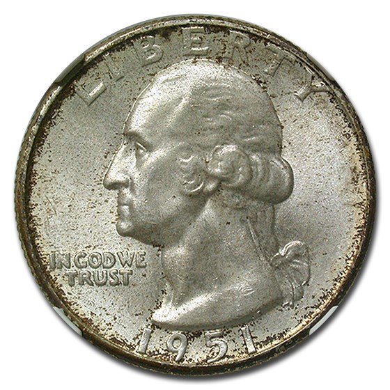 1951-D Washington Quarter MS-67 NGC 1951-D Washington Quarter MS-67 NGC
