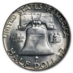1951 Franklin Half Dollar MS-64 NGC (FBL)