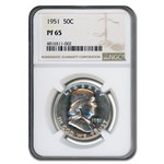 1951 Franklin Half Dollar PF-65 NGC