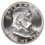1951 Franklin Half Dollar PF-68 NGC