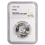 1951 Franklin Half Dollar PF-68 NGC