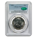 1951 Franklin Half Dollar PR-64 PCGS CAC