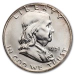 1951 Franklin Half Dollar PR-65 PCGS