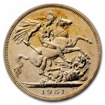 1951 Great Britain Crown Avg Circ (Festival of Britain)