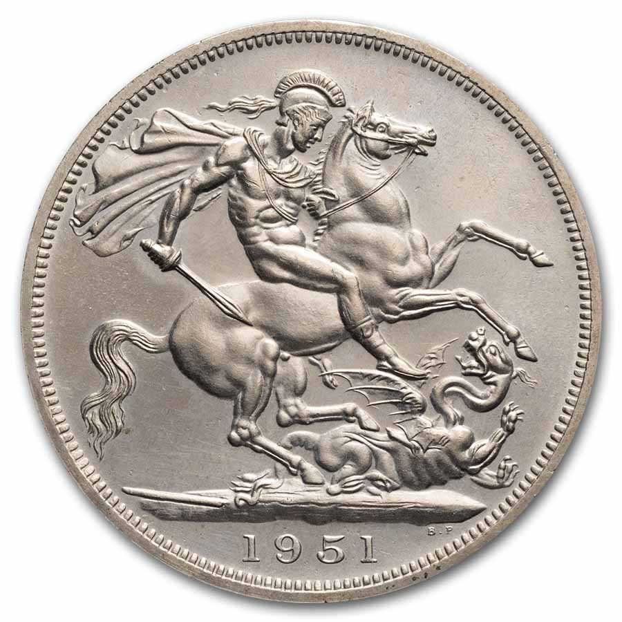 1951 Great Britain Crown Prooflike (Festival of Britain)