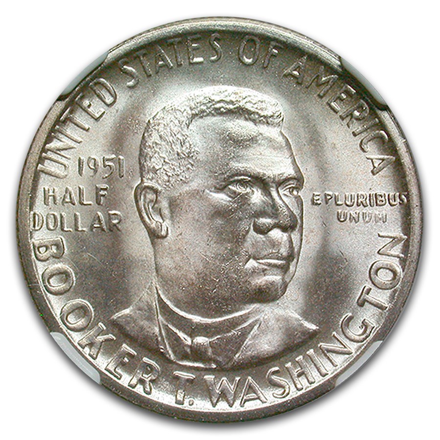 1951-S Booker T. Washington Half Dollar MS-67 NGC