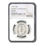 1951-S Booker T. Washington Half Dollar MS-67+ NGC