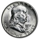 1951-S Franklin Half Dollar AU